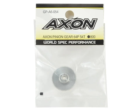 Axon 64P Aluminum Pinion Gear (54T) - AXOGP-A6-054
