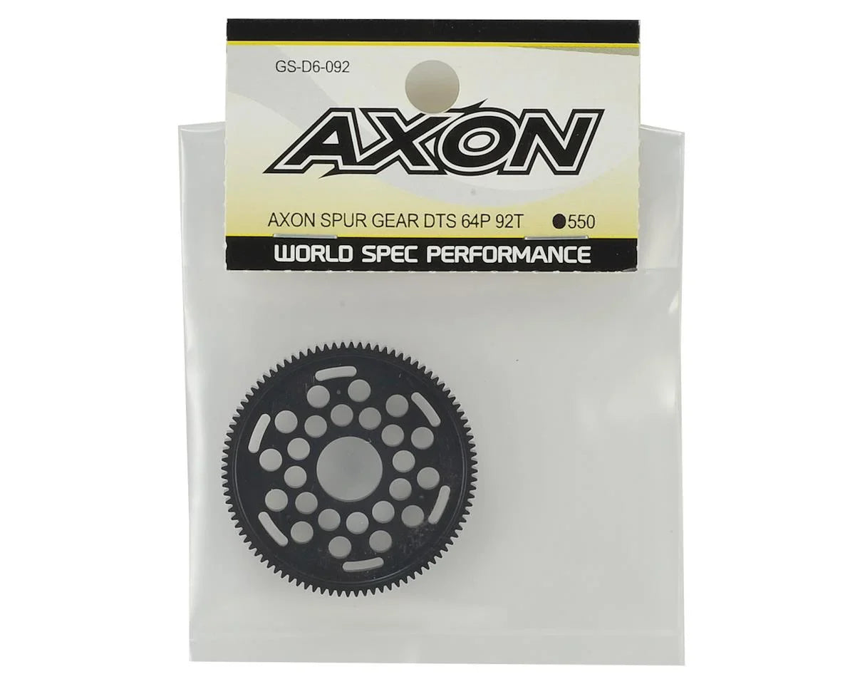 Axon DTS 64P Spur Gear (92T) - AXOGS-D6-092