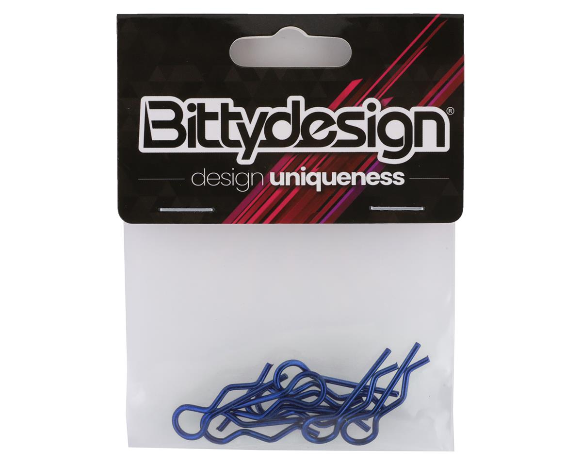 Bittydesign 1/8 Body Clips (Blue) - BDYBC-88BL