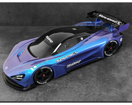 Bittydesign Seven65 1/7 GT Supercar Body (Clear) (Arrma Infraction/Limitless) - BDYGT7-S65o - BDYGT7-S65