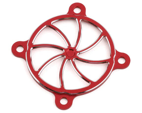 Team Brood Aluminum 35mm Fan Cover (Red) - BRO-TBR-35MMBFCR - BRO-TBR-35MMBFCR
