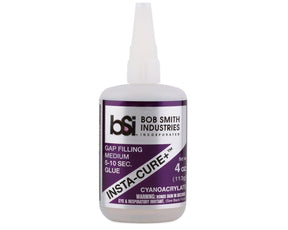 Bob Smith - Industries INSTA-CURE+ POCKET Gap-FIlling CA w/Pin in Cap (4oz) - BSI134