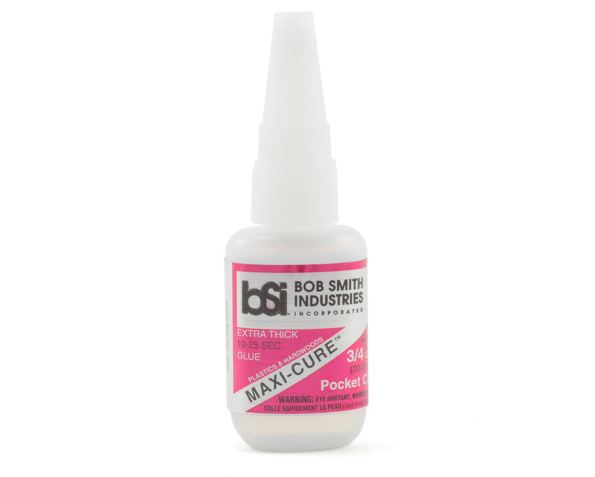 Bob Smith - Industries MAXI-CURE POCKET Extra Thick CA w/Pin in Cap (3/4oz)