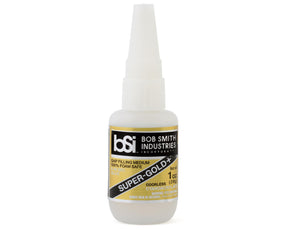 Bob Smith - Industries Super-Gold+ Odorless Foam-Safe CA Glue (Medium) (1oz) - BSI139H