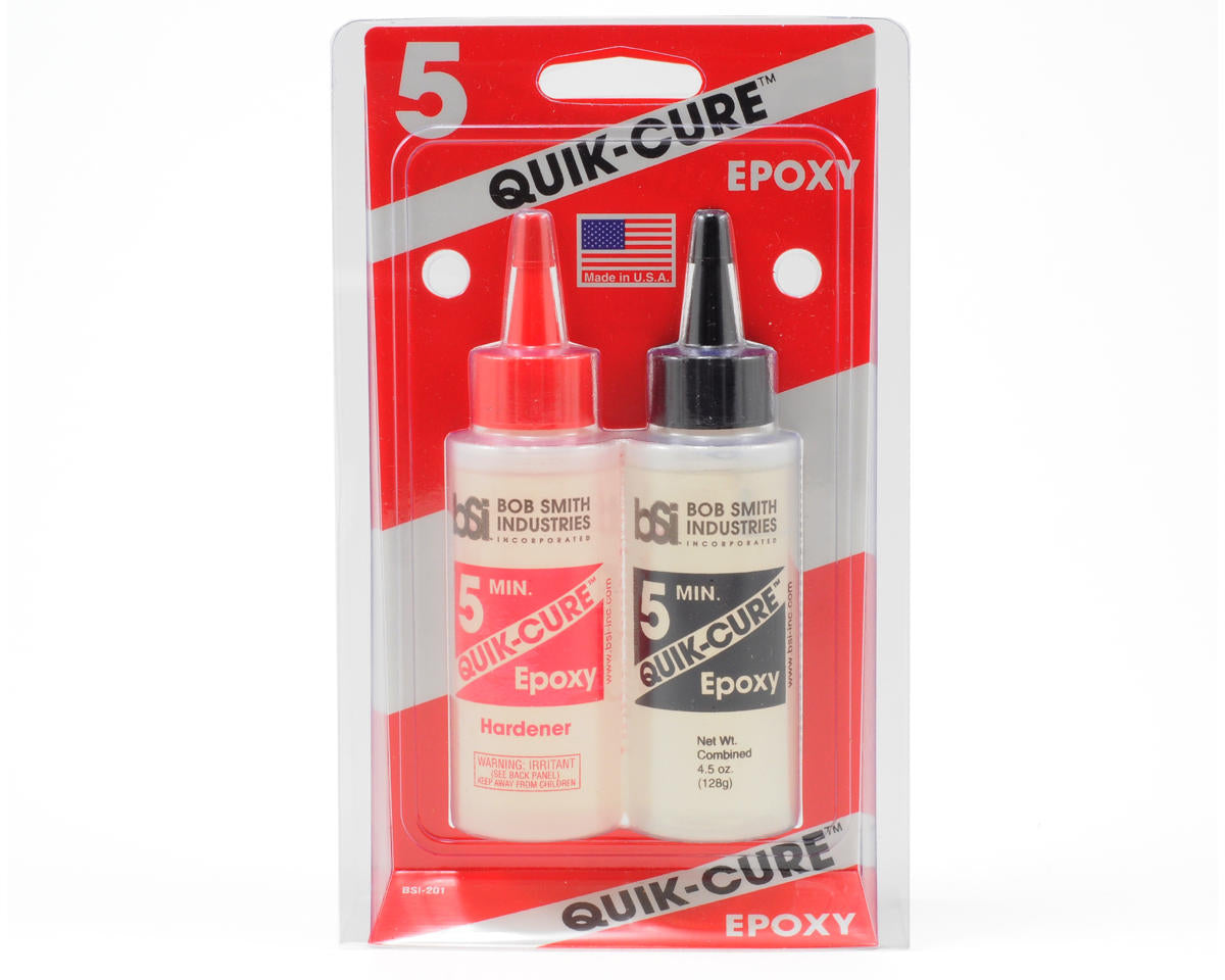 Bob Smith -  Industries QUICK-CURE 5 Minute Epoxy (4 1/2oz)