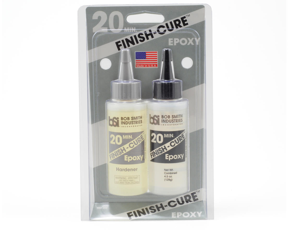 Bob Smith -  Industries FINISH-CURE 20 Minute Epoxy (4 1/2oz)
