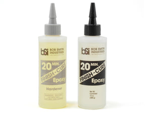 Bob Smith -  FINISH-CURE 20 Minute Epoxy (13oz) - BSI210