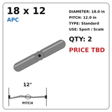 APC 18x12 Propeller