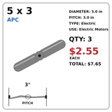 APC 5x3 Propeller