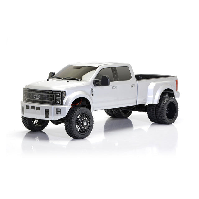 CEN Ford F450 SD KG1 Edition 1/10 RTR Custom Dually Truck (Silver Mercury) w/2.4GHz Radio
