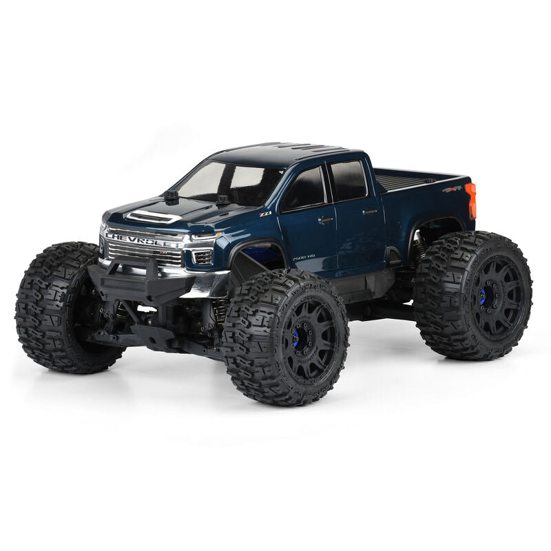 1/8 2021 Chevy Silverado 2500 HD Clear Body: E-REVO 2.0 & MAXX