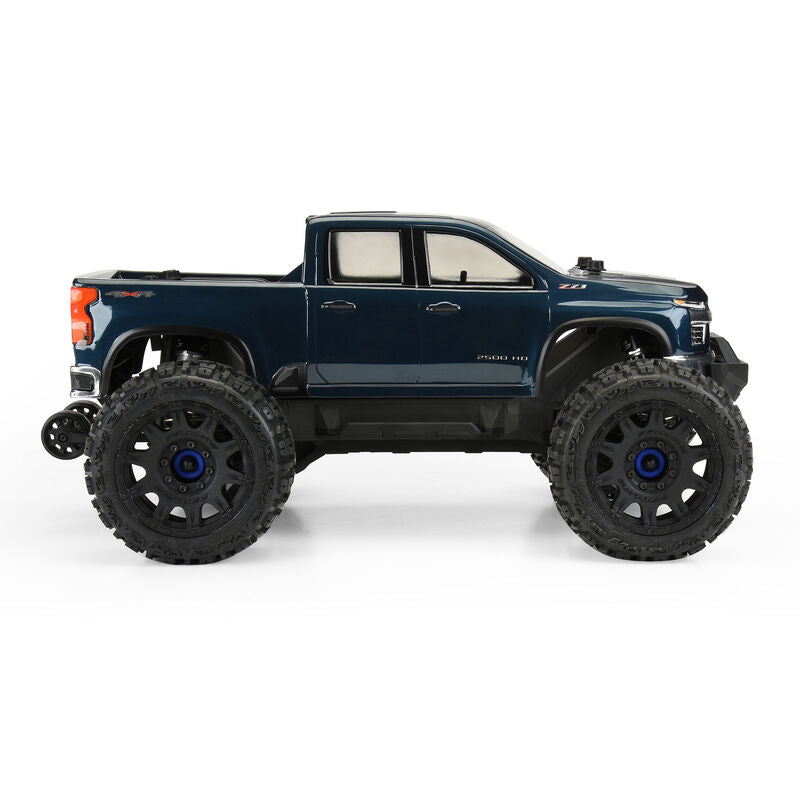 1/8 2021 Chevy Silverado 2500 HD Clear Body: E-REVO 2.0 & MAXX