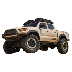 Axial 1/30 SCX30 Toyota Tacoma TRD Pro Overland Edition 4X4 RTR Brushed Rock Crawler (Battery & Charger Included), Tan