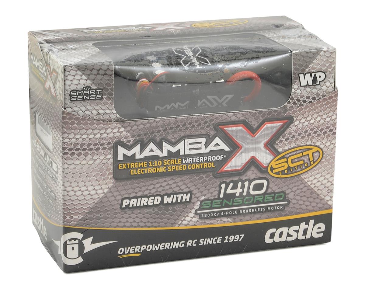 Castle Creations - Mamba X SCT 1/10 Brushless Combo w/1410 Sensored Motor (3800kV)