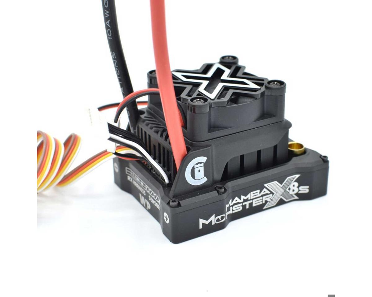 Castle Creations - Mamba Monster X 8S Brushless Combo w/1520 Sensored Motor (1650Kv)