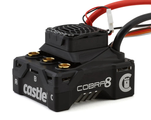 Castle Creations Cobra 8 6S 1/8 Scale Brushless ESC - CSE010-0172-00