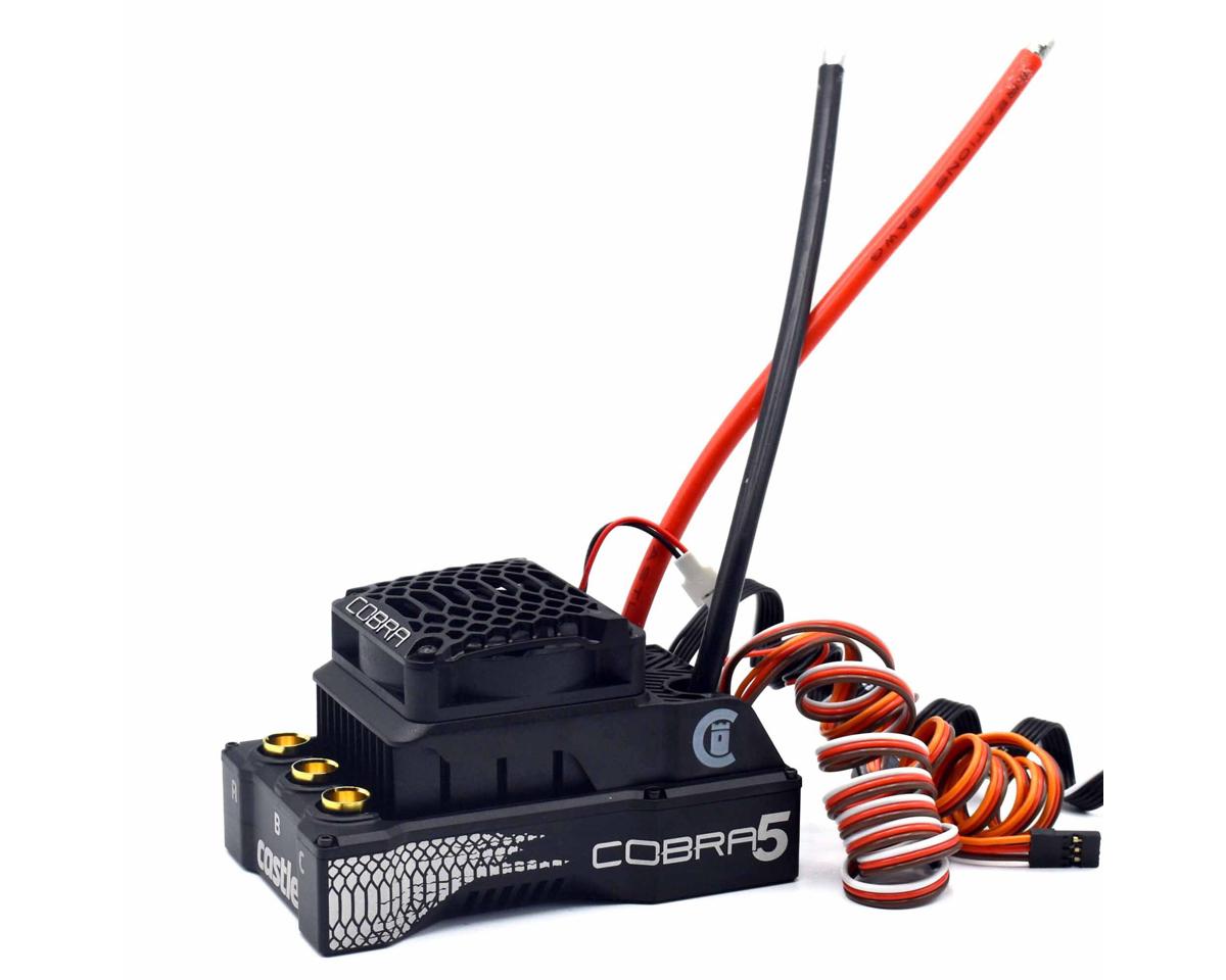 Castle Creations - Cobra 5 8S 1/5 Sensored Brushless ESC/Motor Combo (1100Kv) w/2028 Motor