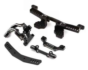Yokomo YD-2S Aluminum Adjustable Body Mount/Shock Tower Set - YOKY2-OP4A - YOKY2-OP4A