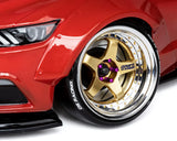 DS Racing Drift Element Scale Lug Nuts (Purple) (24) (Long)