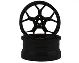 DS Racing Feathery Split Spoke Drift Rim Matte Black 12mm - DSC-DF-004