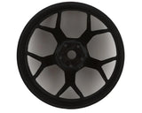 DS Racing Feathery Split Spoke Drift Rim Matte Black 12mm - DSC-DF-004