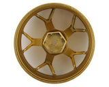 DS Racing Feathery Split Spoke Drift Rim (Gold) (2) (6mm Offset) - DSC-DF-006