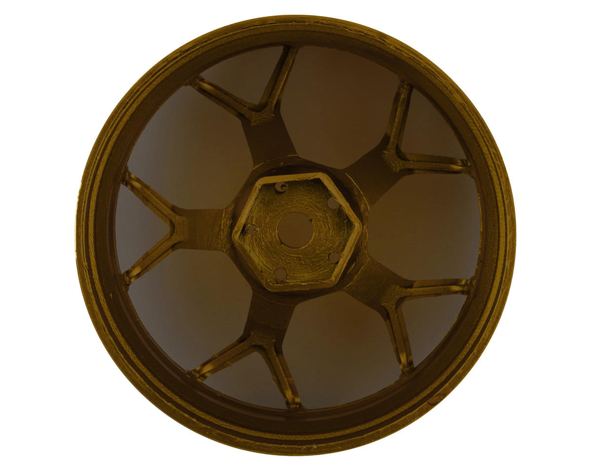 DS Racing Feathery Split Spoke Drift Rim (Bronze) (2) (6mm Offset) - DSC-DF-008