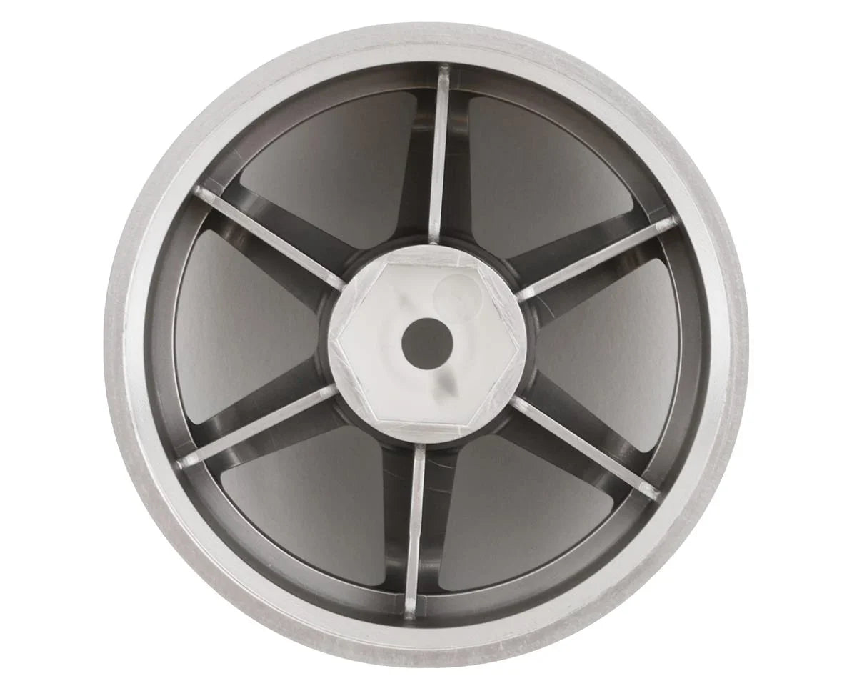 Mikuni Volk Racing TE37SL Drift Wheels (Graphite) (2) (7mm Offset) w/12mm Hex - DW-3276