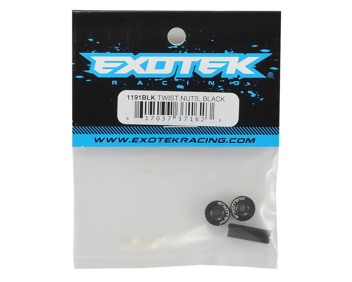 Exotek M3 Twist Nut (Black) - EXO1191BLK