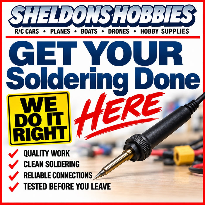 Sheldons Hobbies - Get your soldering done here