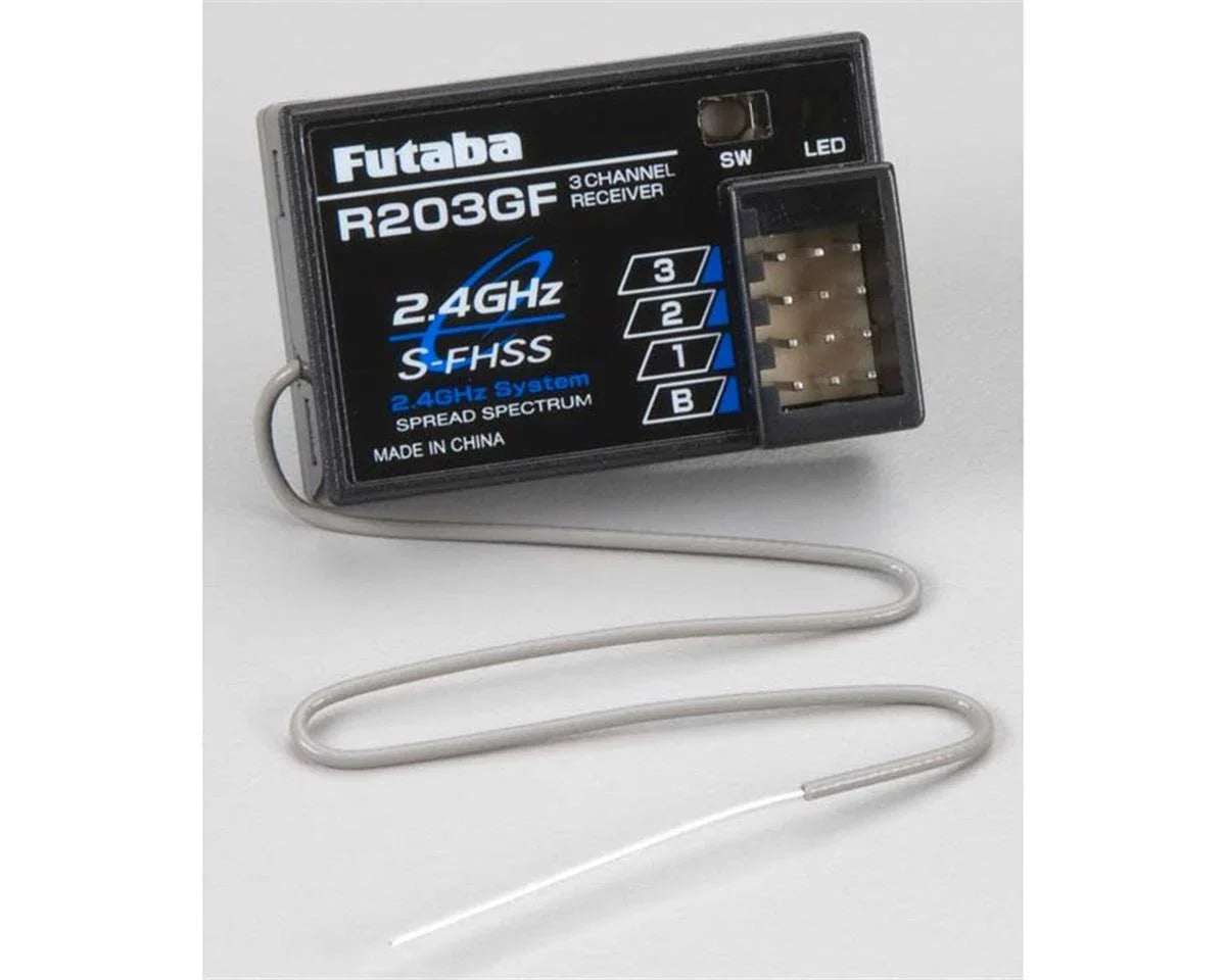 Futaba R203GF S-FHSS 3-Channel 2.4GHz Receiver - FUT01102237-3