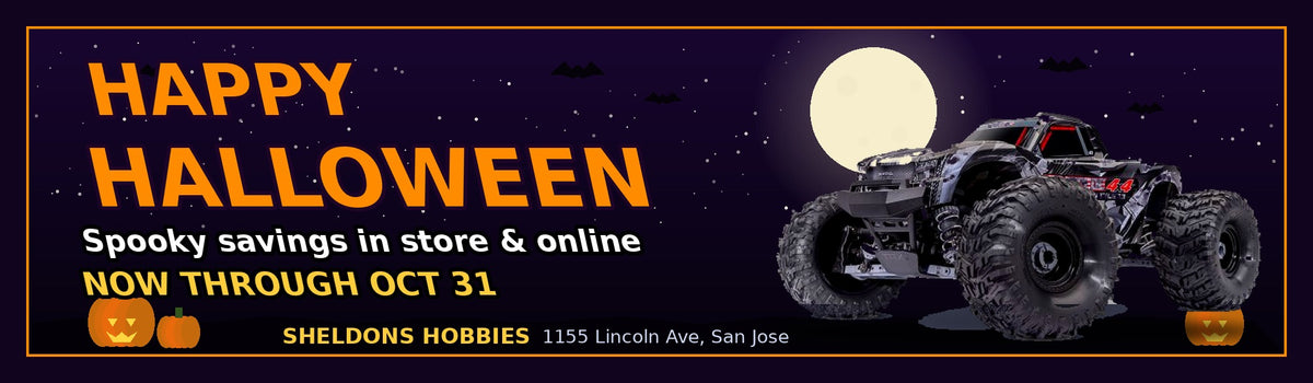 Happy Halloween - Sheldons Hobbies