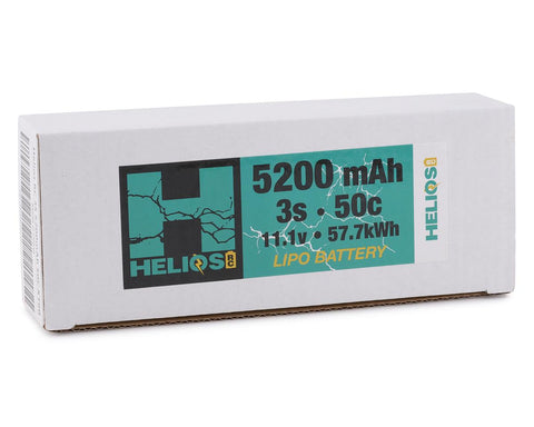 Helios RC 3S 50C LiPo Battery w/EC5 Connector (11.1V/5200mAh) - HEL-3S5200-50-E5