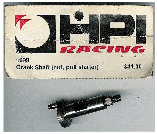 VINTAGE HPI # 1698 ENGINE CRANKSHAFT CRANK SHAFT