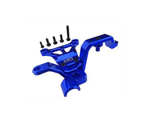 Hot Racing Traxxas X-Maxx Aluminum Front Upper Chassis Steering Brace (Blue) - HRAXMX12M06 - HRAXMX12M06