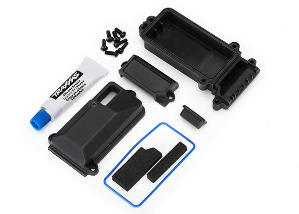 Traxxas Sealed Receiver Box with Hardware - 8224