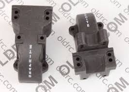 LOSA9899 Graphite F/R Diff Covers:XXX-S