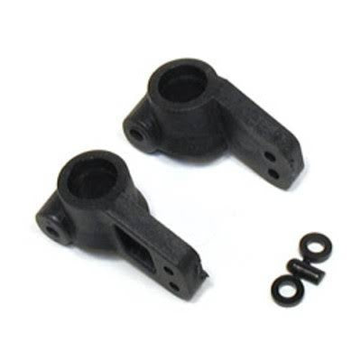 LOSA9807 R Hub Carrier Set, 1 Deg: XXX, NT