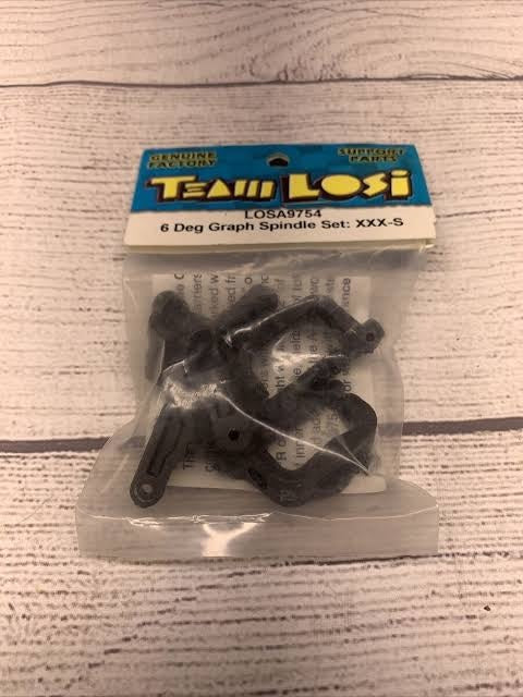 LOSA9754 6° GRAPH SPINDLES/CARRIERS