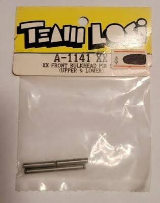 LOSA1141 XX FRONT BULKHEAD PIN SET (UPPER & LOWER)