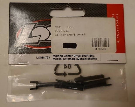 LOSB17333 Center Driveshaft Set, Molded: Mc4x4 - LOSB17333