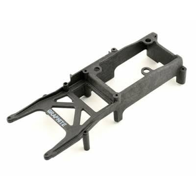 LOSA9962 KXX-NT CENTER CHASSIS BRACE GRAPHITE