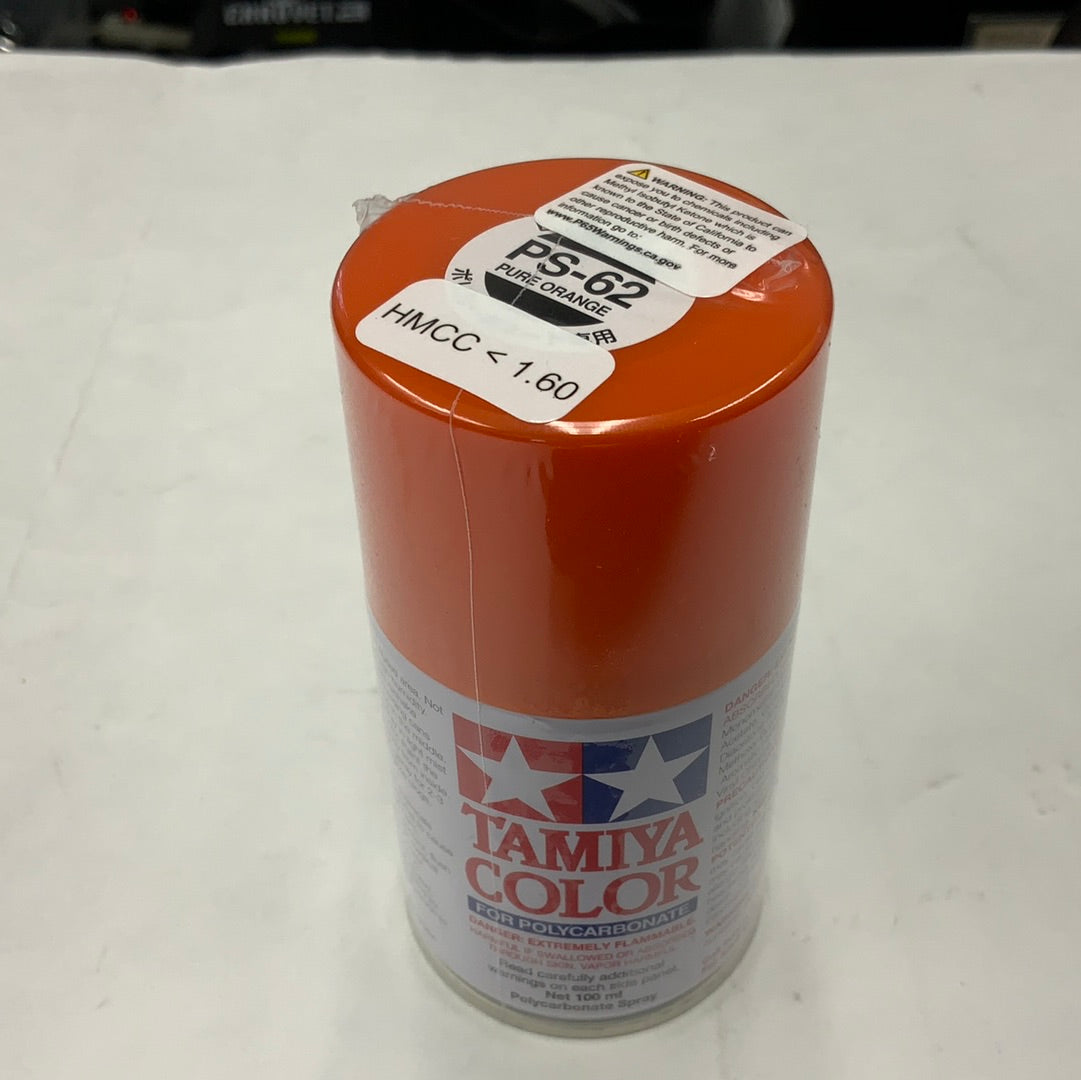 Polycarbonate PS-62 pure orange, Spray 100ml
