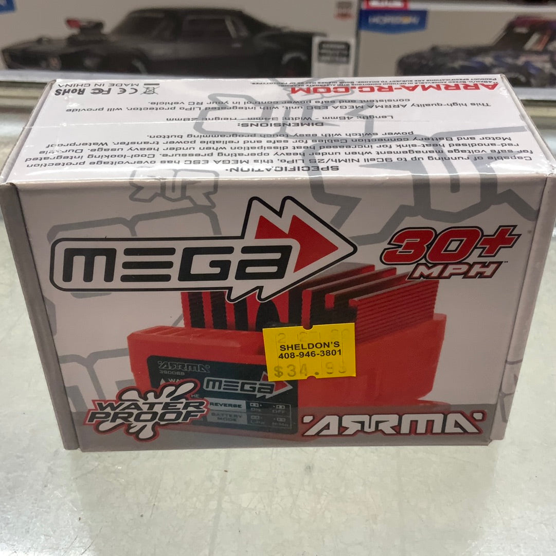 Mega Brushed 2S ESC - ARA390288