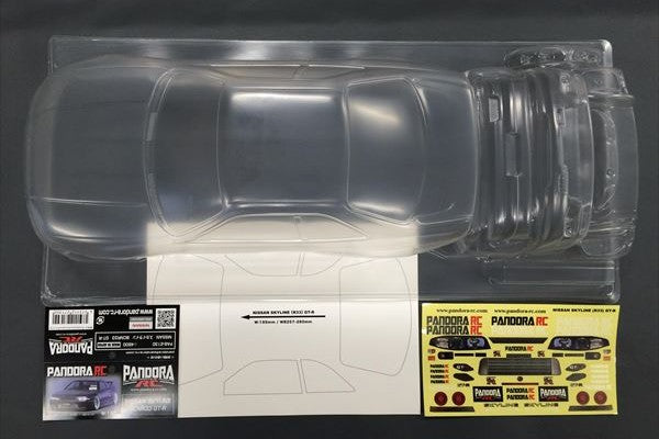 Pandora RC Nissan skyline GTR BCNR33 #pab2130