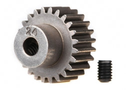Gear, 24-T pinion (48-pitch) (fits 3mm shaft)/ set screw