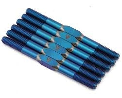 ASC1353 TITANIUM TURNBUCKLE SET, HPI RS4 PRO/SPORT NAR., BLUE ANOD