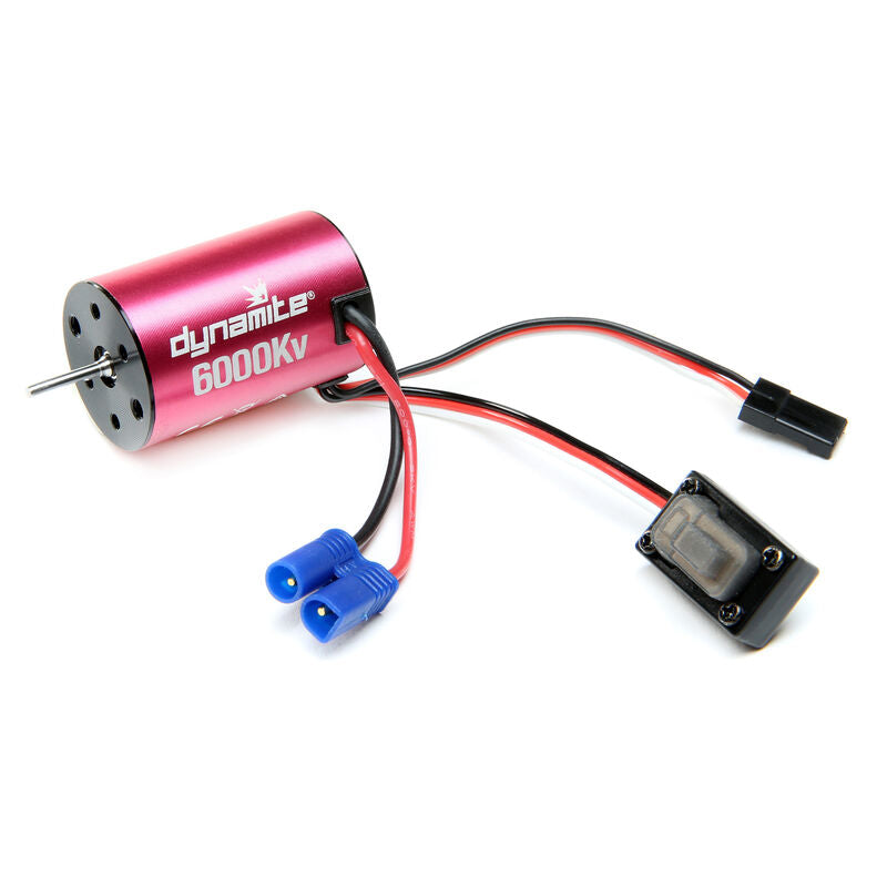Brushless Motor/ESC 2-in-1 Combo, 6000Kv: Mini-T 2.0, Mini-B - DYNS0501