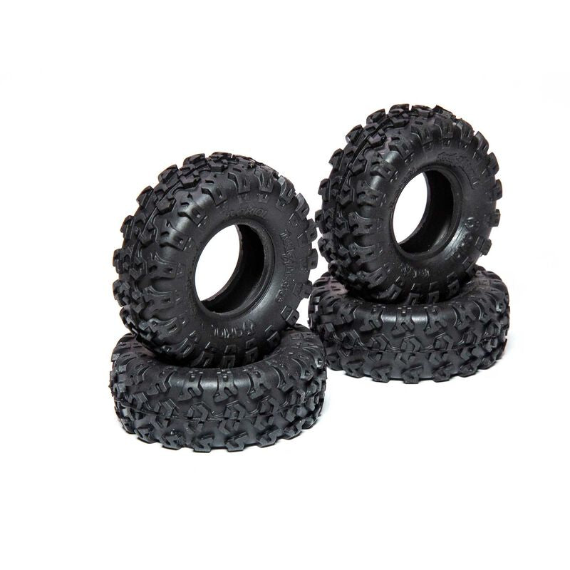 1.0 Rock Lizards Tires (4pcs): SCX24 - 605482717790