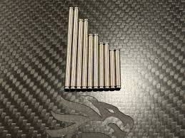 ASC1602 TITANIUM HINGE PIN SET FOR RC10B2